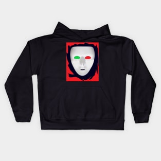 Who is behind the mask of Anonymous? Kids Hoodie